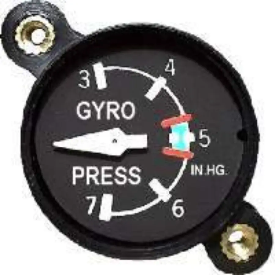 U.M.A. Instruments Gyro Pressure Gauge 3-310-20 1