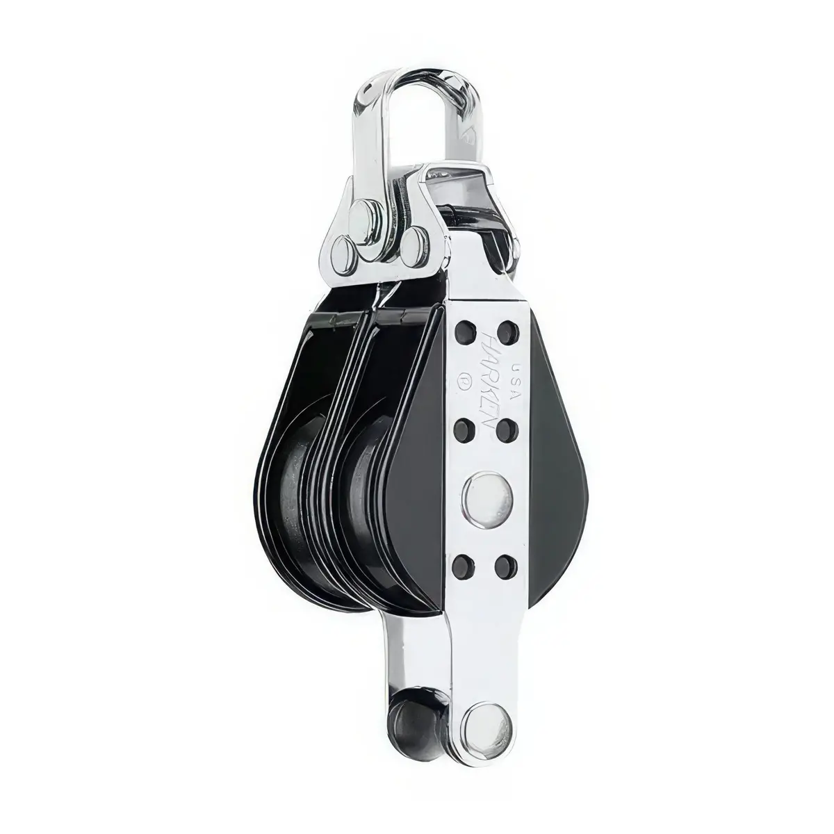 Harken 38Mm Double Big Bullet Block W/Becket 1