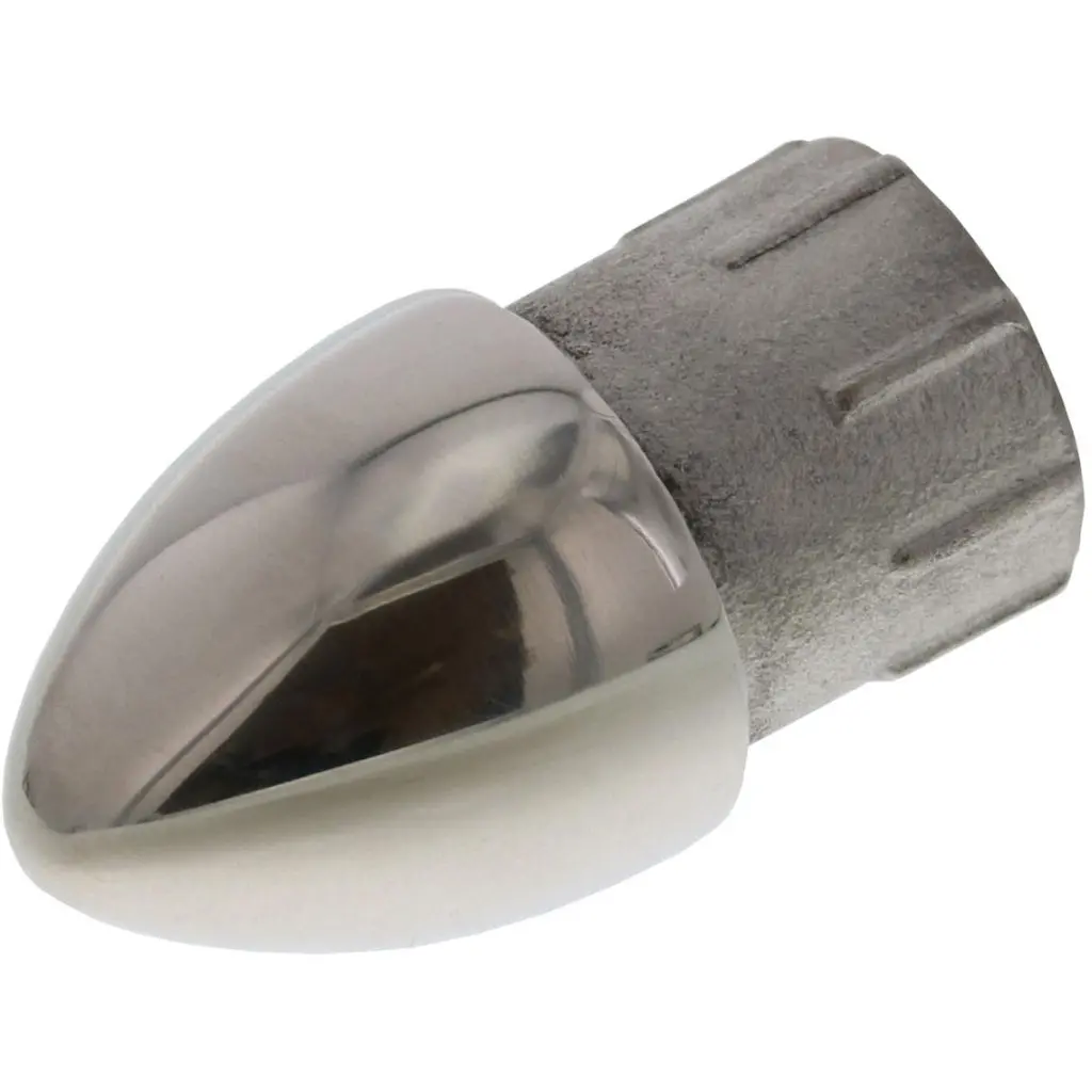 Tubing Bullet End - 1" Stainless 1
