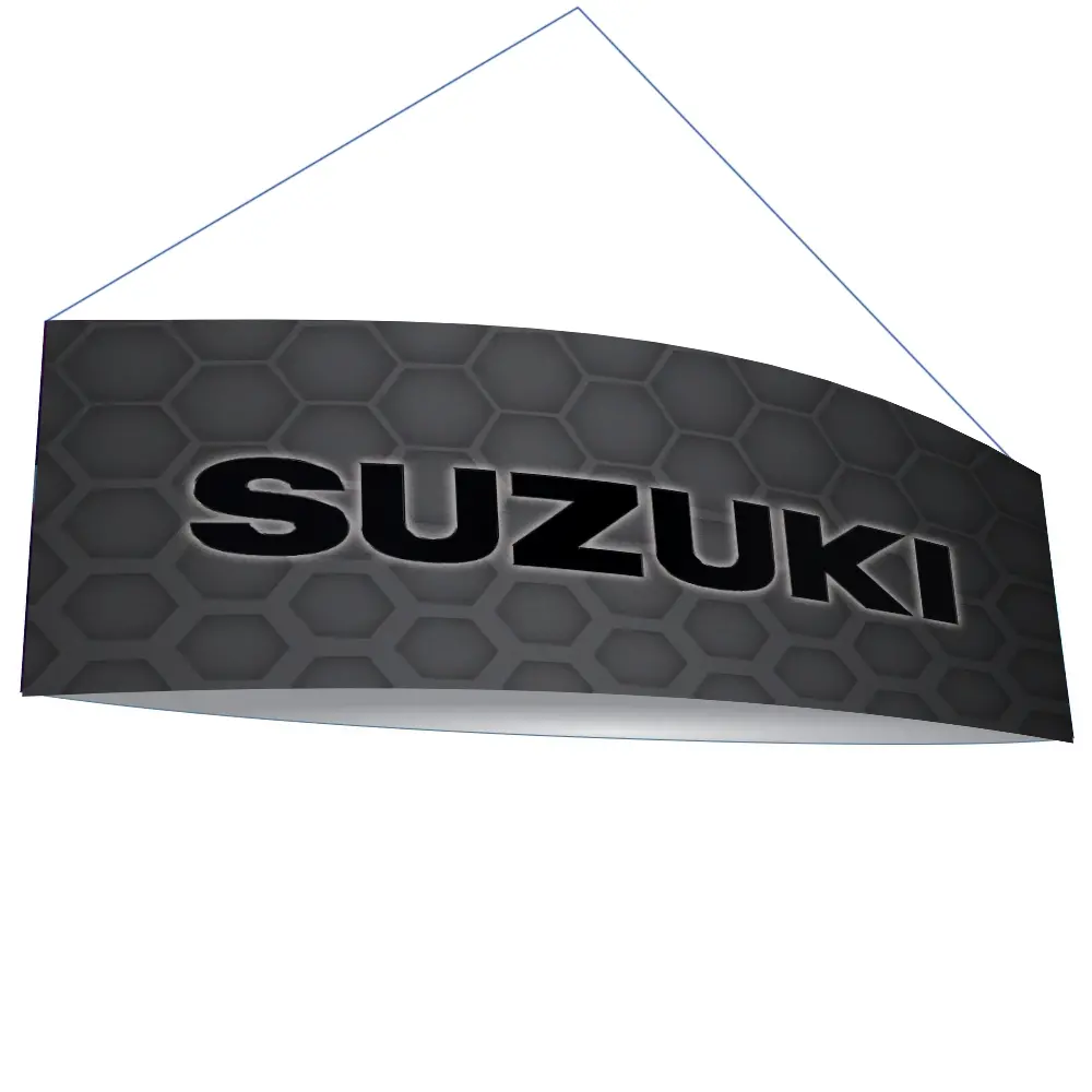 Stealth Suzuki - Overhead 12Ft Football Hanging Banner - Two Sided 1