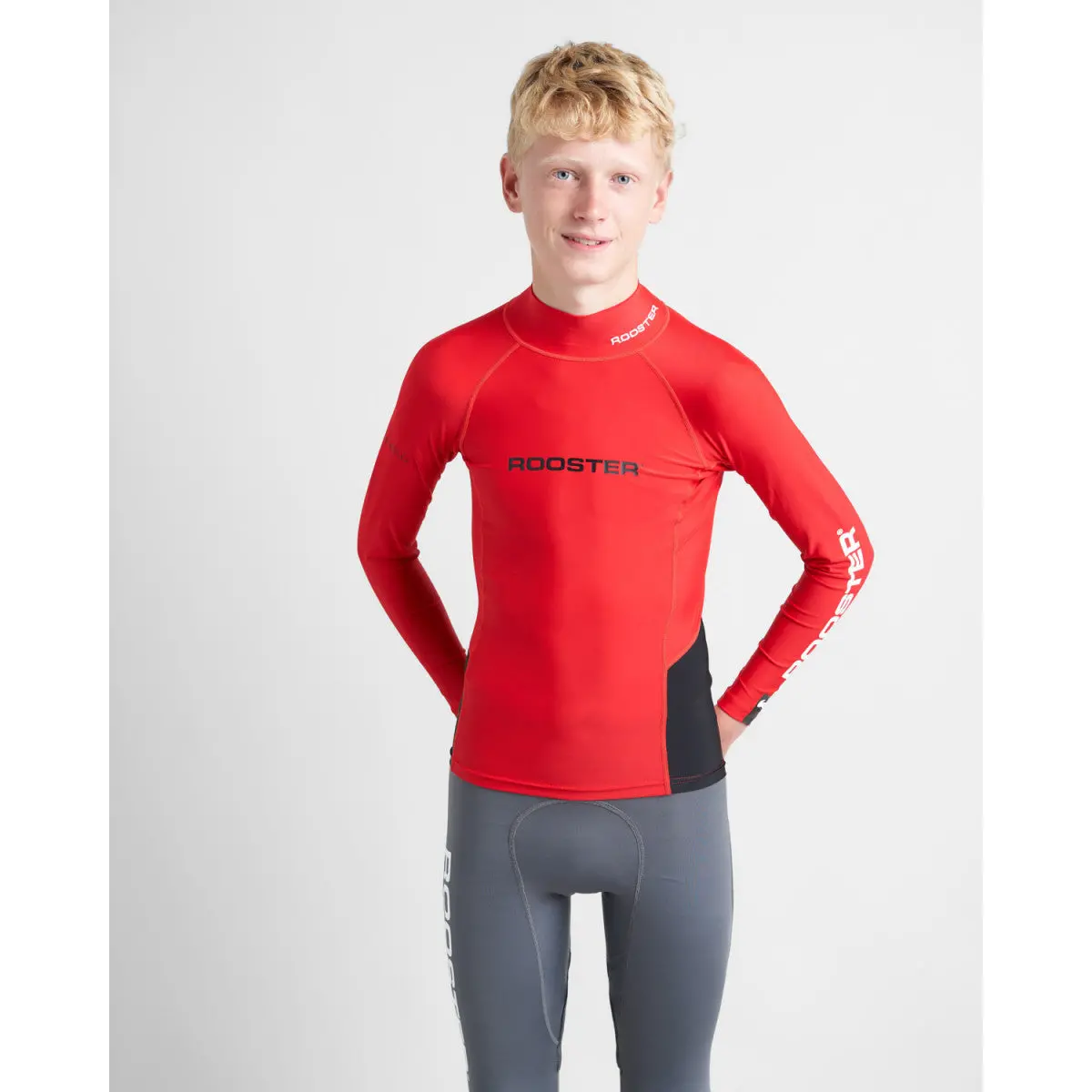 Rooster Rash Vest Long Sleeved - Junior 1