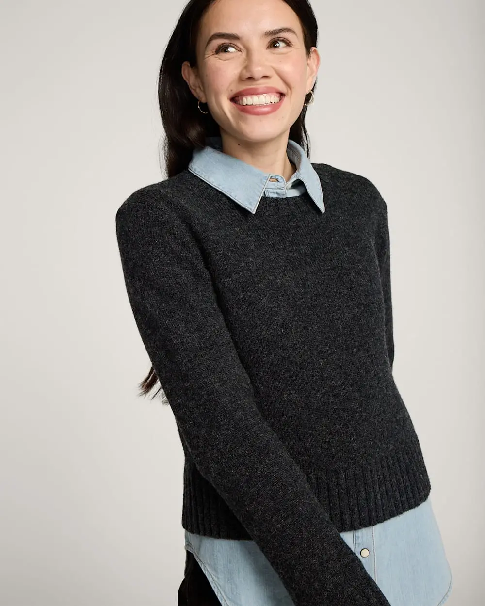 Pendleton Wool Crew Shetland Collection Women's 1