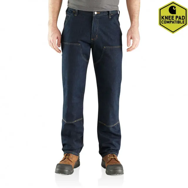 Carhartt Men's Rugged Flex Relaxed Fit Double Front Utility Jean 1