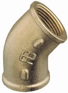 Brass Elbow 45° Bsp Female-Female Thread 1