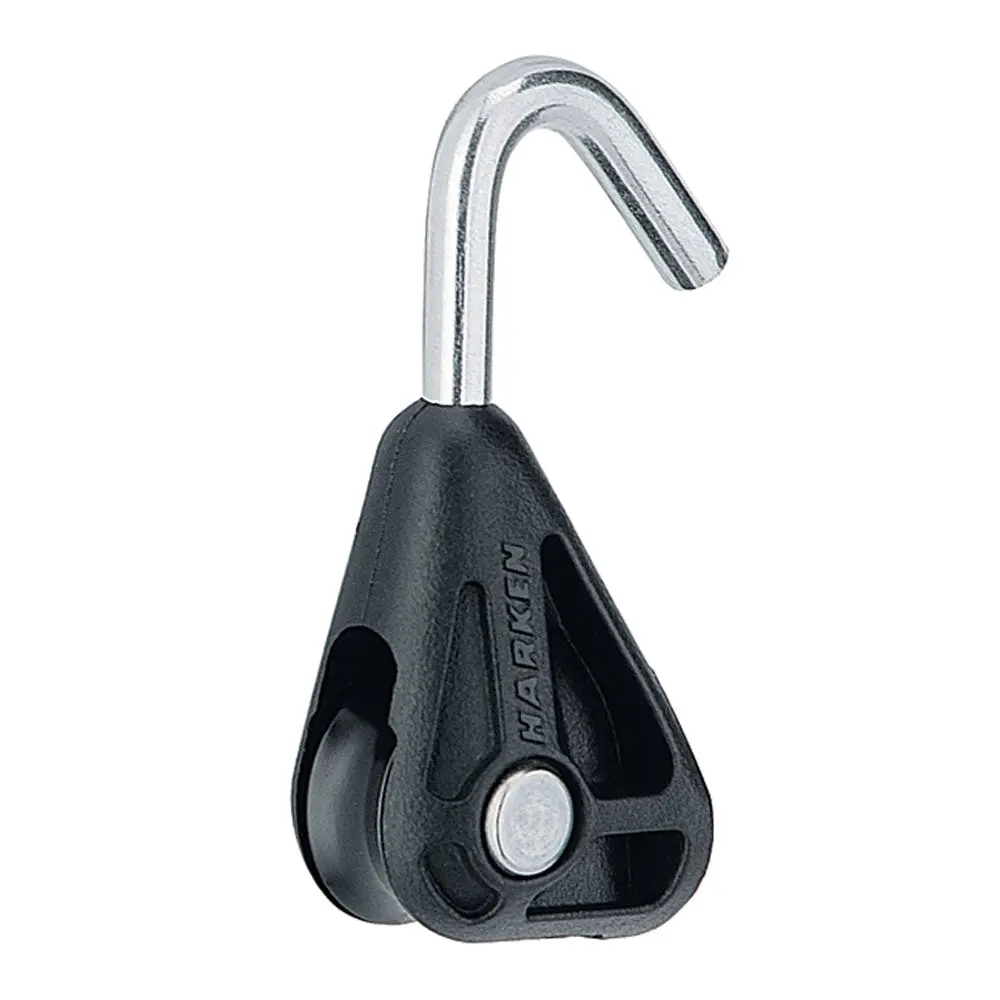 Harken Ball Bearing Hook-In Block For Optimist Sprit Halyard 1