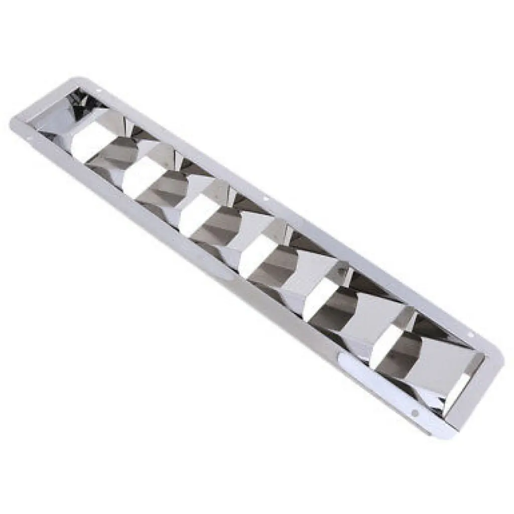 Stainless Steel 7" Louver Vent 1