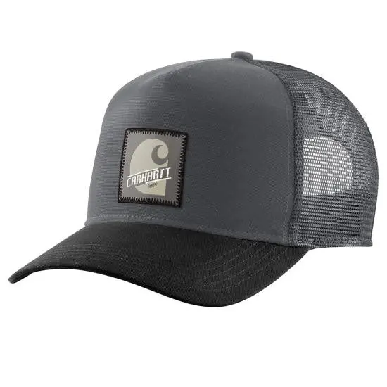Carhartt Rugged Flex Five-Panel Cap Featuring Classic C Logo