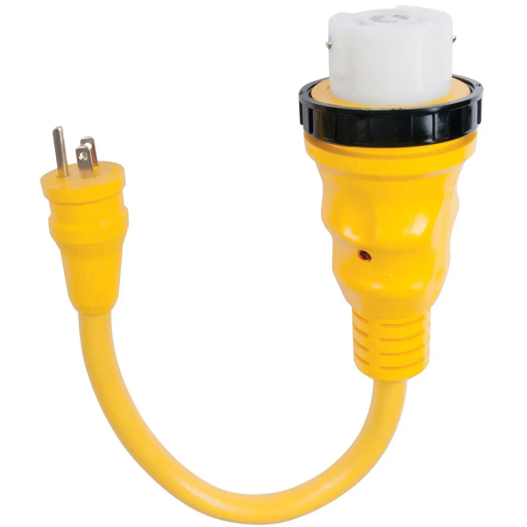 Marinco Pigtail 15A - 50A125v/250V Adapter 1