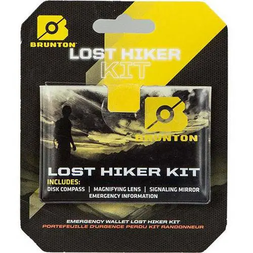 Brunton Lost Hiker Kit Wallet Compass 1