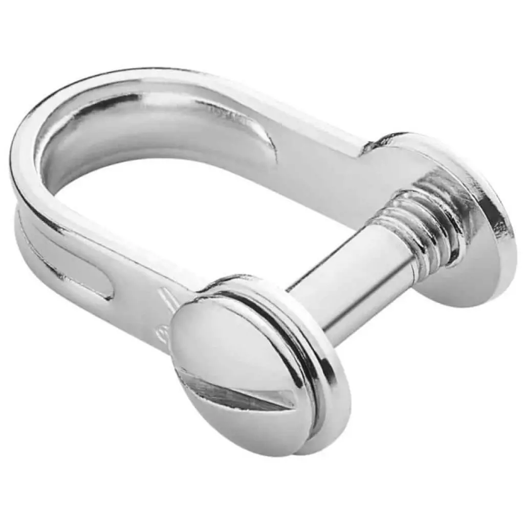 Bluewave Slot Screw D Shackle - 3/16" Pin 1