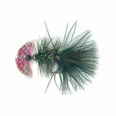 Macks Smile Blade Fly - Transparent Scale Blades/Black & Pearl 2 1