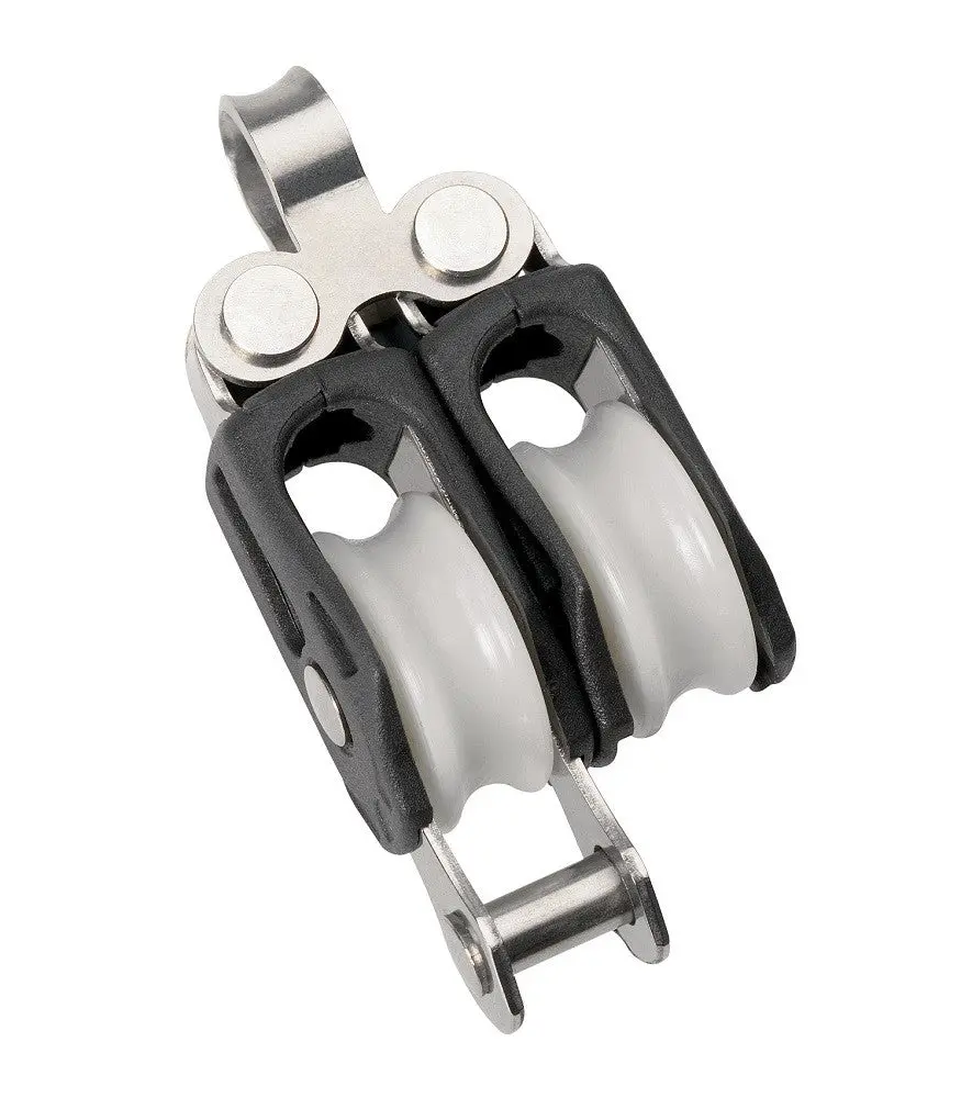 Barton Block Size 0: Double - Fixed Eye + Becket 1