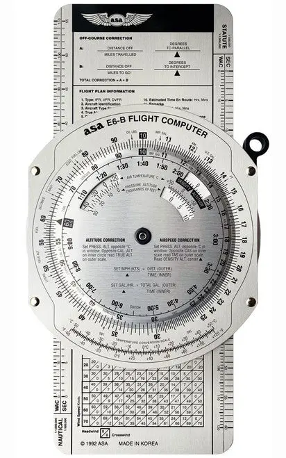 Asa Metal E6-B Flight Computer 1
