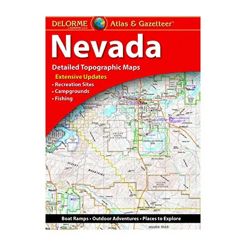Delorme Atlas & Gazetteer: Nevada 10Th Edition 1