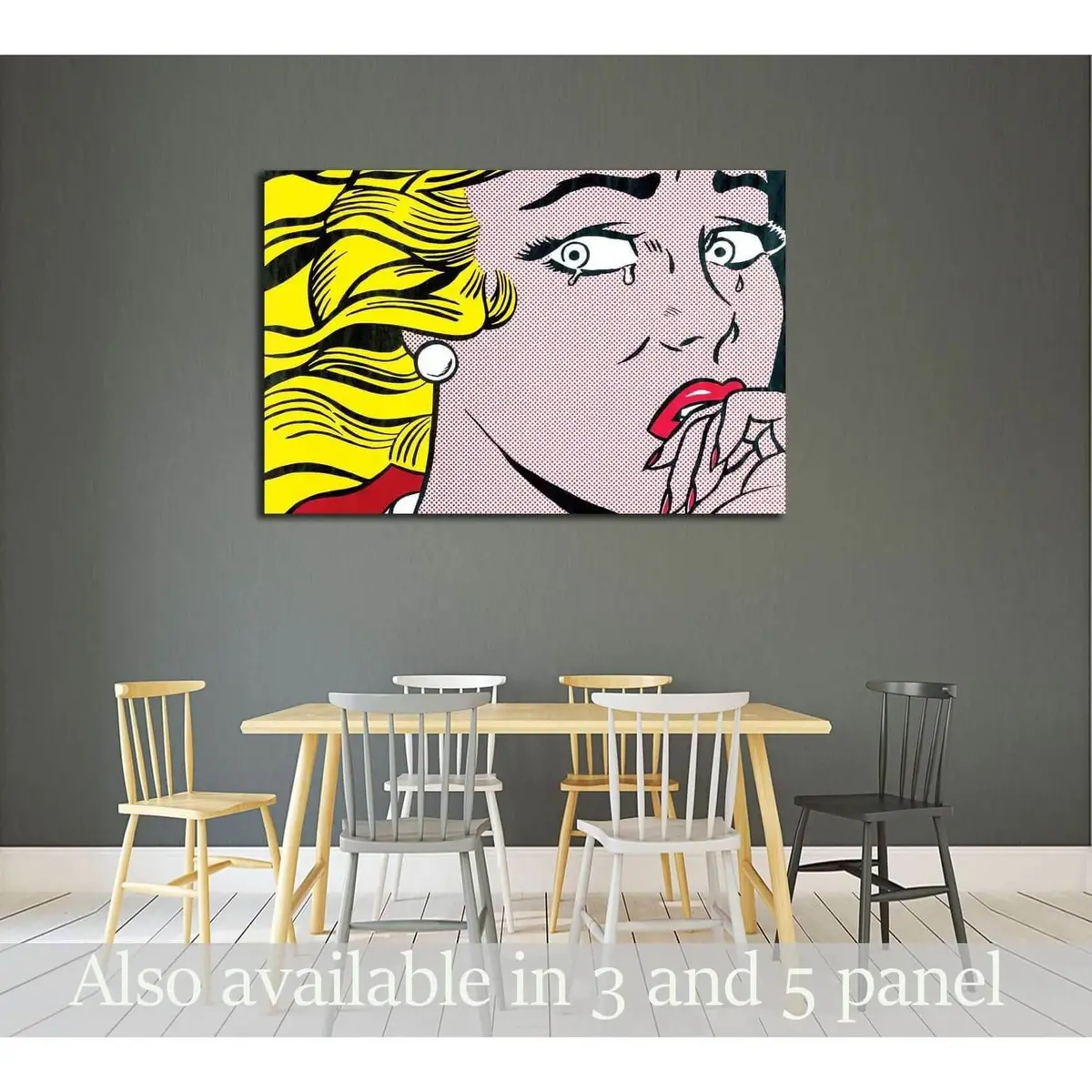 1960S Pop Art №3300 Ready To Hang Canvas Print 1