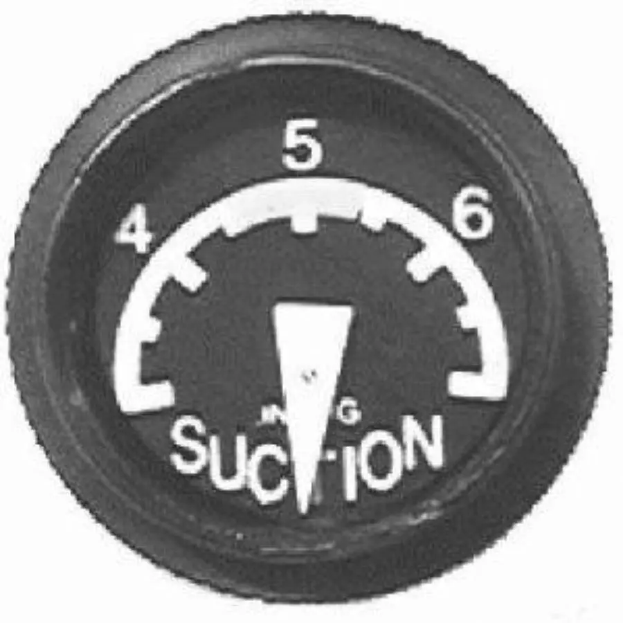 U.M.A. Instruments Suction Gauge 3-200-12 1