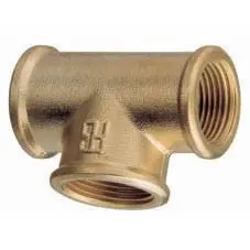 Brass Equal T Bsp Female Thread 1