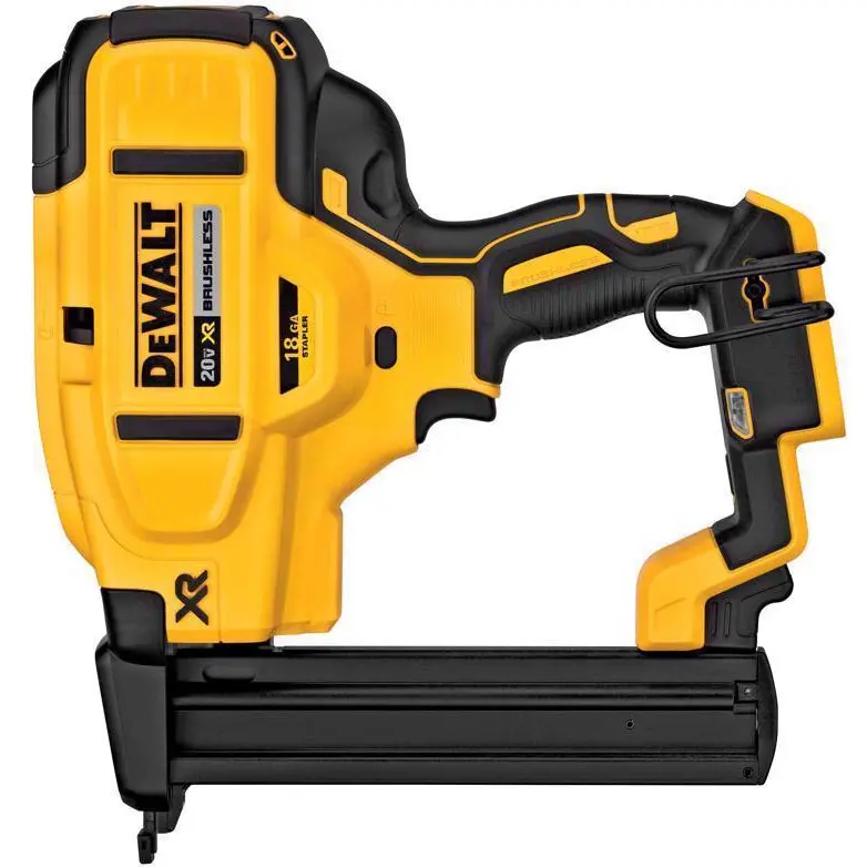 Dewalt 20V Max Xr 18-Gauge 1/4" Battery Crown Stapler (Tool Only) 1