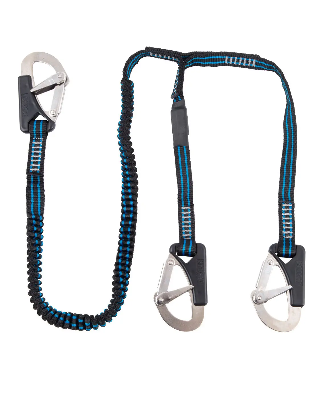 Seago Safety Tether Line 3 Hooks Elasticated Webbing 1