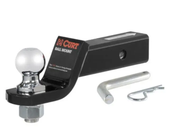 Curt 2" Drop Loaded Ball Mount With 2" Ball 1