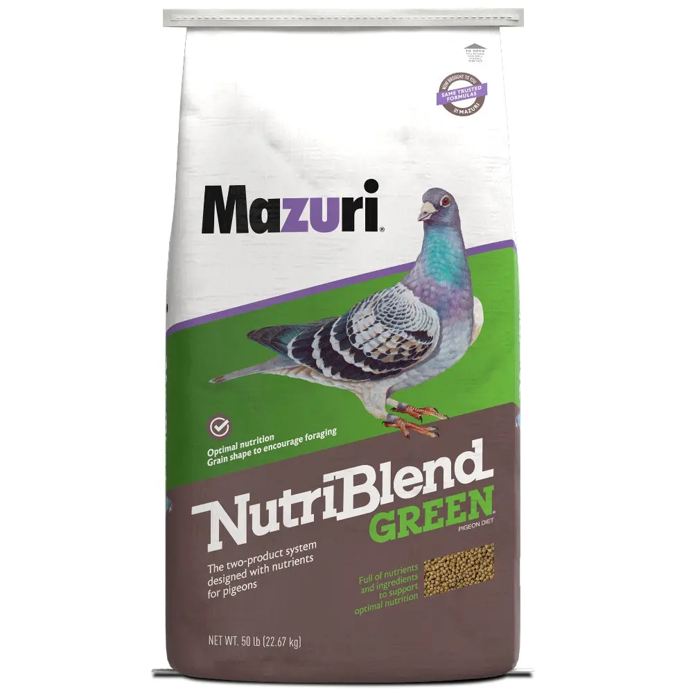 Mazuri Nutriblend Green Pidgeon Feed - 50 Lb. 1