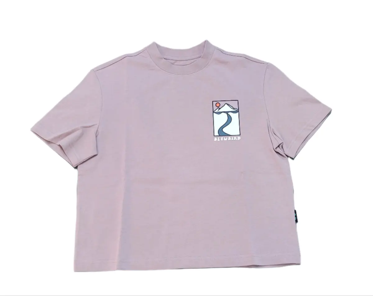 Bleubird Wilder Cropped Tee 1