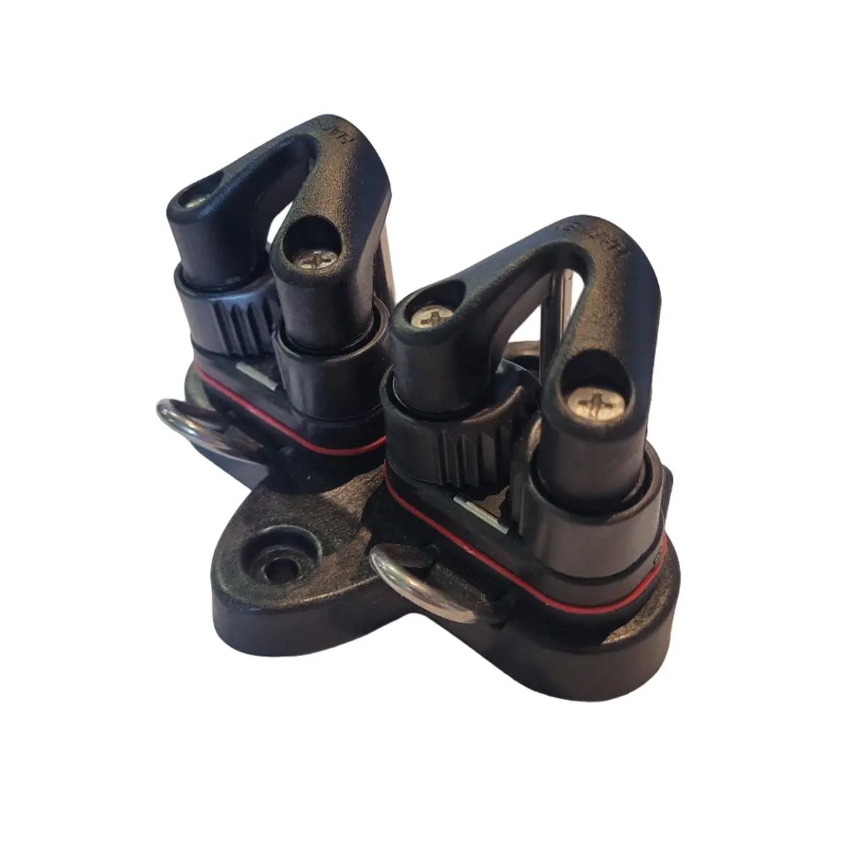 Ilca Laser Xd Deck Cleat Plate With Harken Cleat & X-Tream Fairleads 1