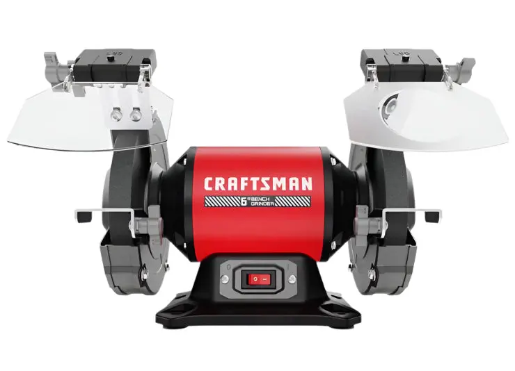 Craftsman 2.1A Corded Bench Grinder - 6" 1