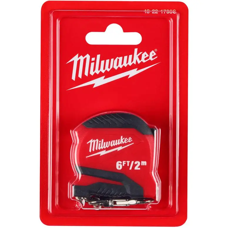 Milwaukee Pocket-Sized Keychain Tape Measure - 6' 1