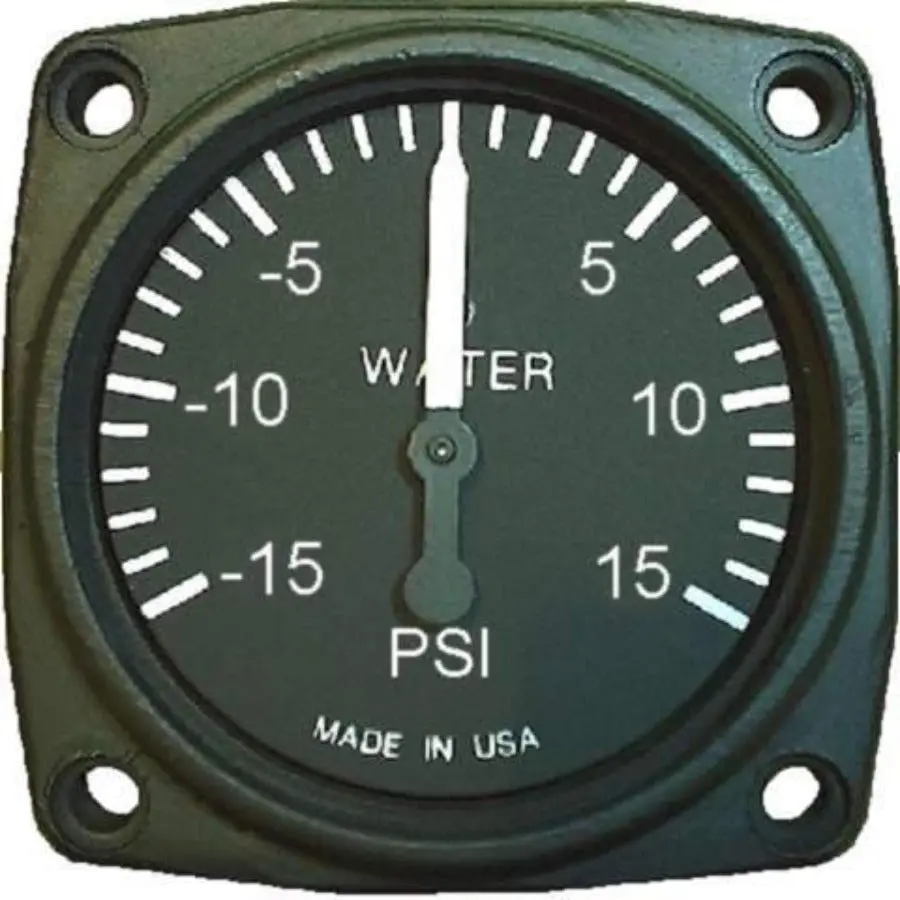 U.M.A. Instruments  Water Pressure Gauge 3-102-20 1