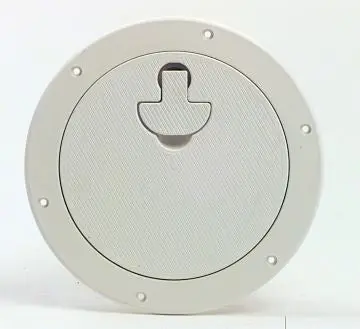 8" White Locking Deckplate 1