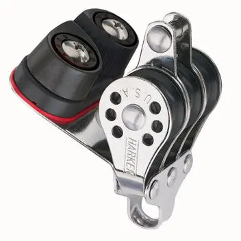 Harken Triple Micro Block W/Cam Cleat & Becket 231 1