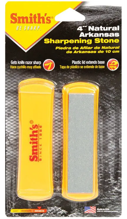Smith's 1,200 Grit Arkansas Sharpening Stone - 4" 1