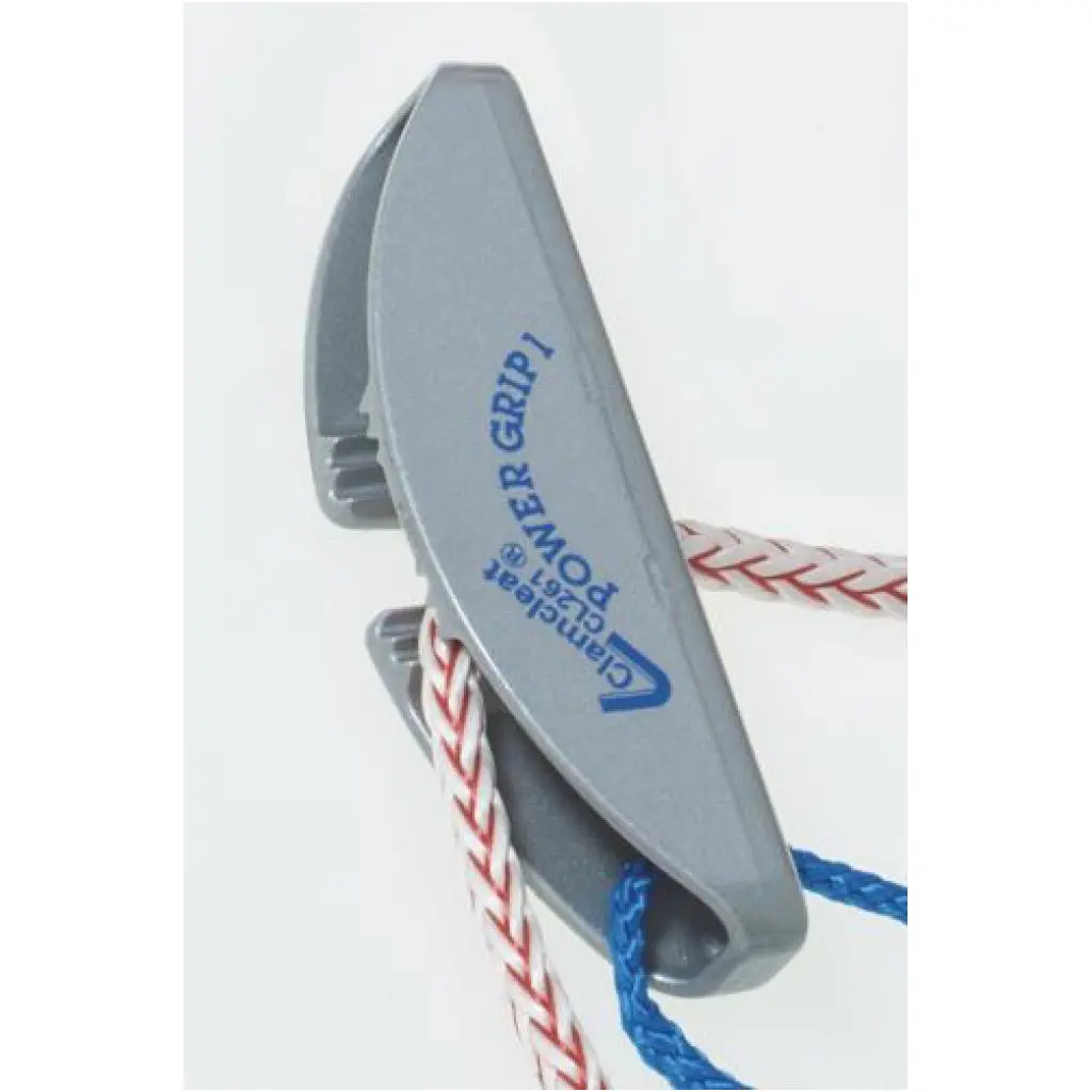 Clamcleat Aluminum Tug Tite Clamcleat W/ Fairlead 1