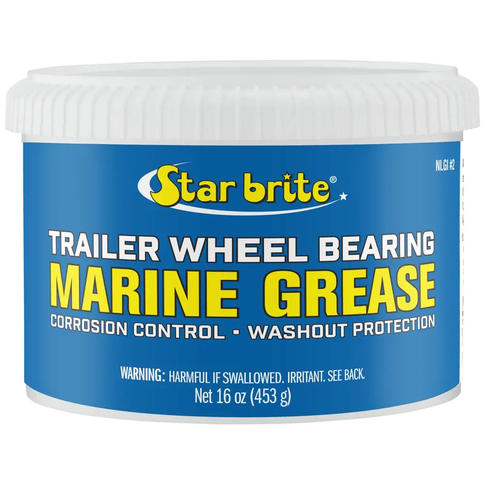 Starbrite Trailer Wheel Bearing Marine Grease - 16 Oz. 1