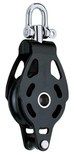 Harken 75 Mm Aluminum Esp Block  Swivel & Becket 1