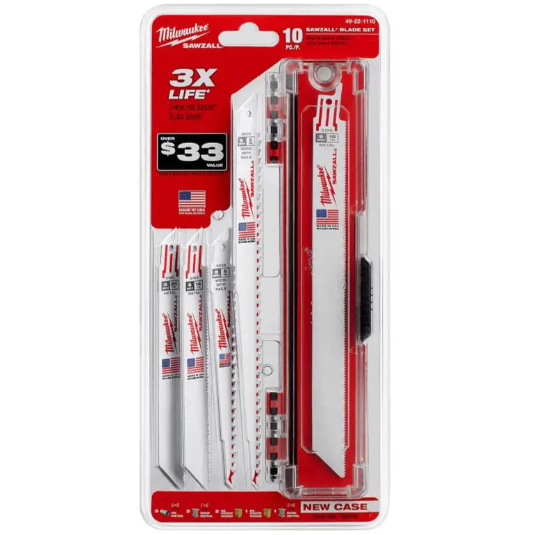 Milwaukee Sawzall 6" & 9" Bi-Metal Demo Blade Set - 10 Pc. 1