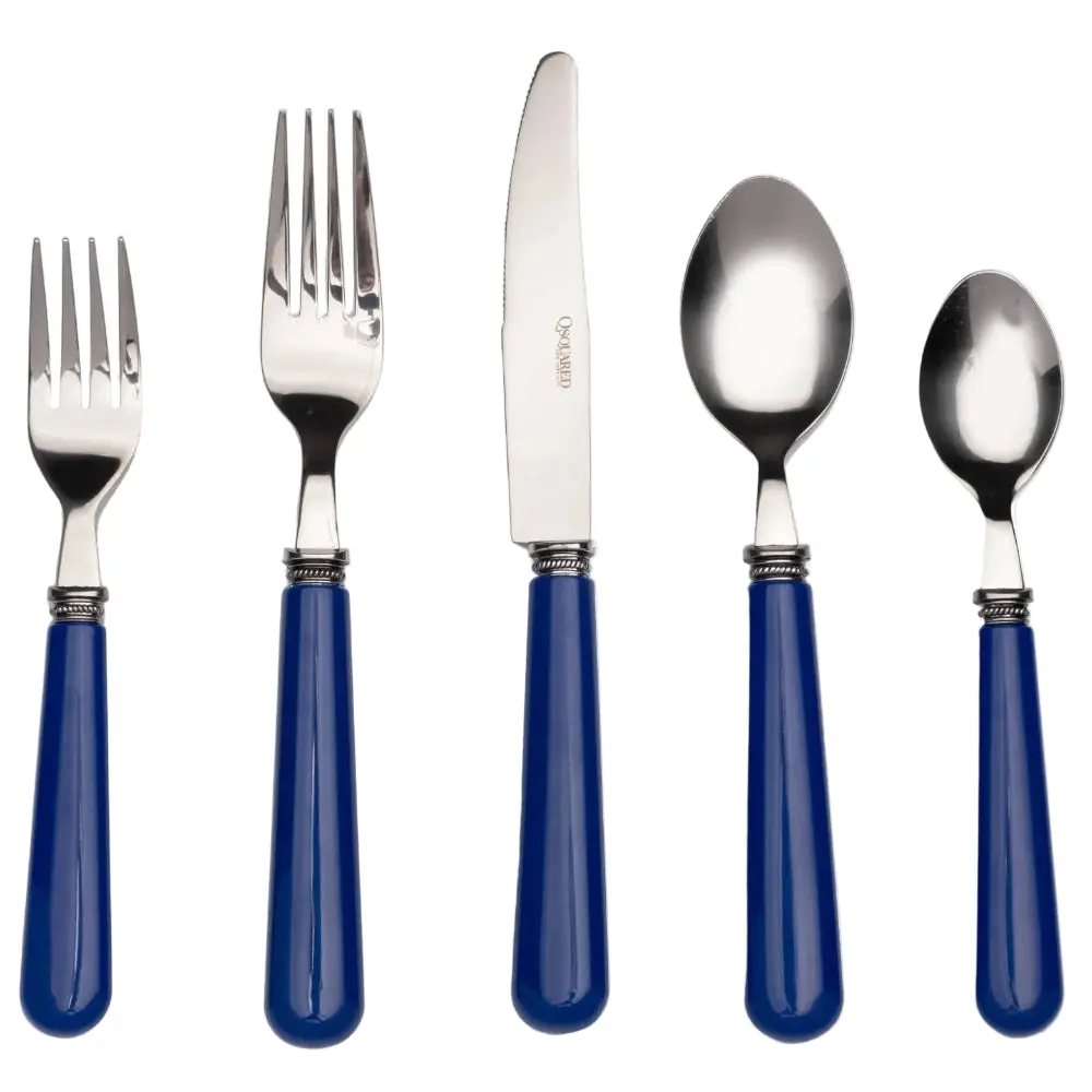 Q Squared Stainless Steel Provence Flatware Set - 20 Pc. 1