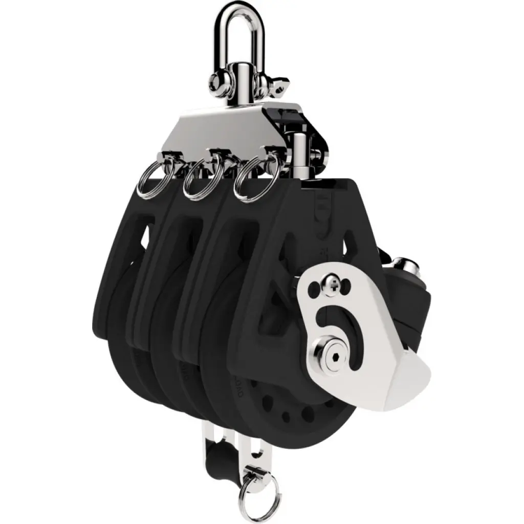 Lewmar 60Mm Triple Synchro Block - W/Becket & Cam 1