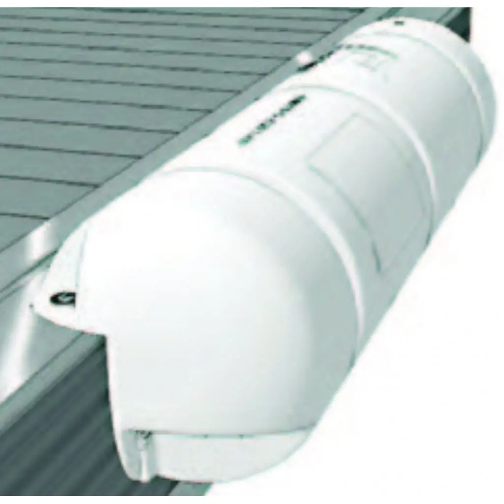 Jplastimo White 3/4 Dock Bumper 10" X 35" 1