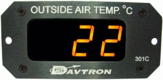 Davtron M301 Digital Outside Air Temperature Instrument 1