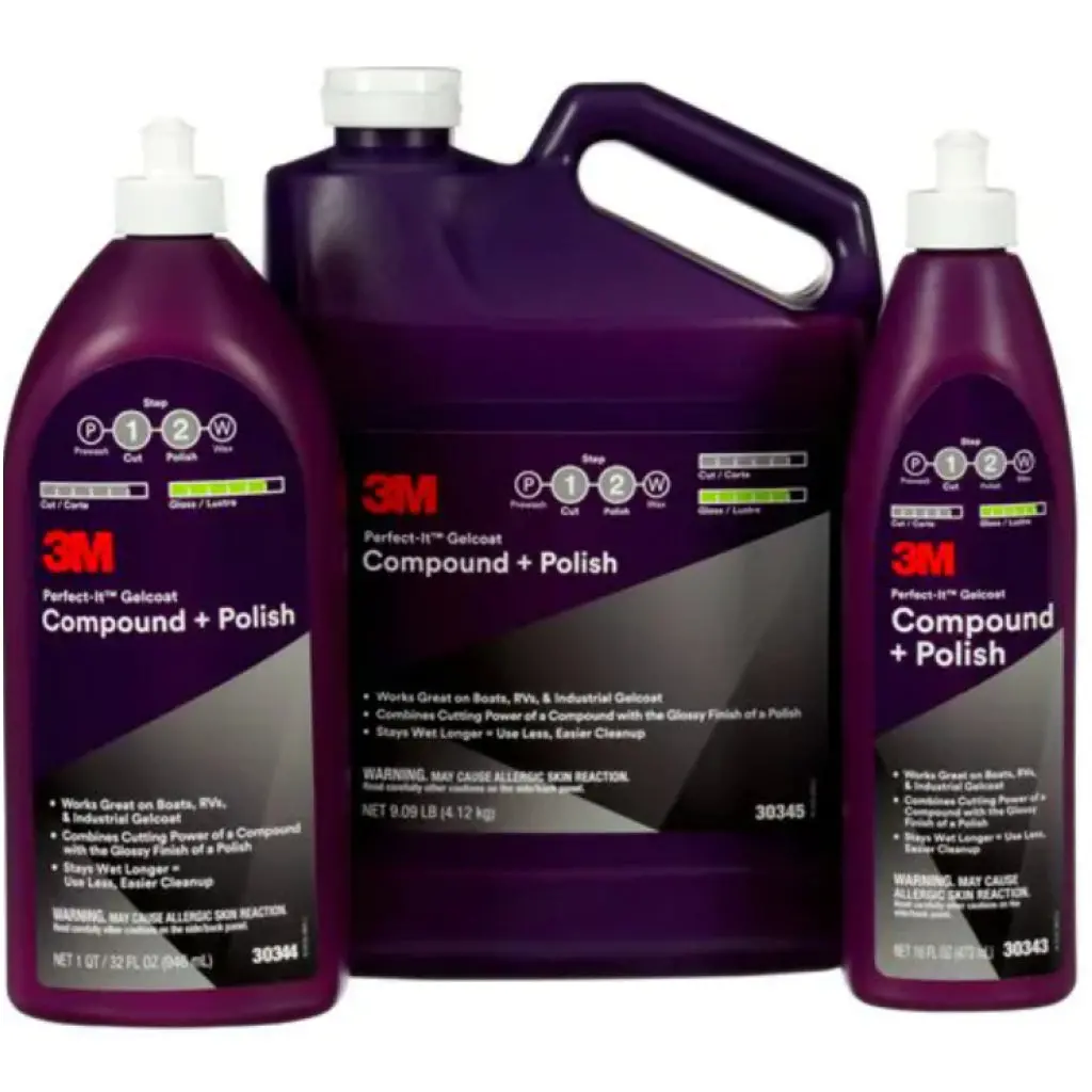3M Perfect-It Gelcoat Compound & Polish - 946 Ml 1