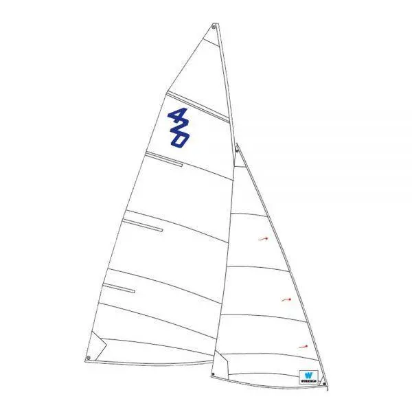 420 Main Sail, Windesign. 1