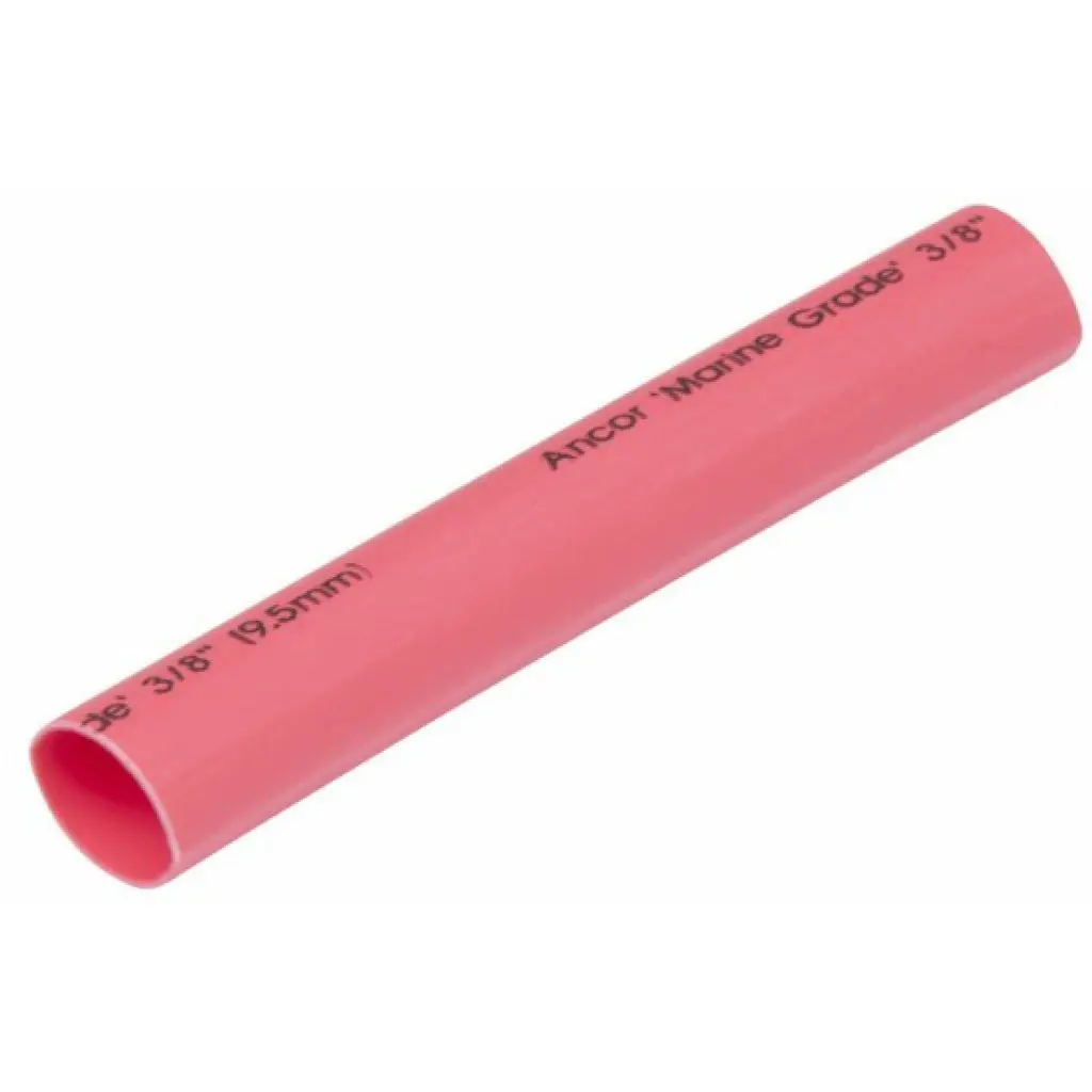 Ancor 3/8'' Red Heat Shrink Tubing 1