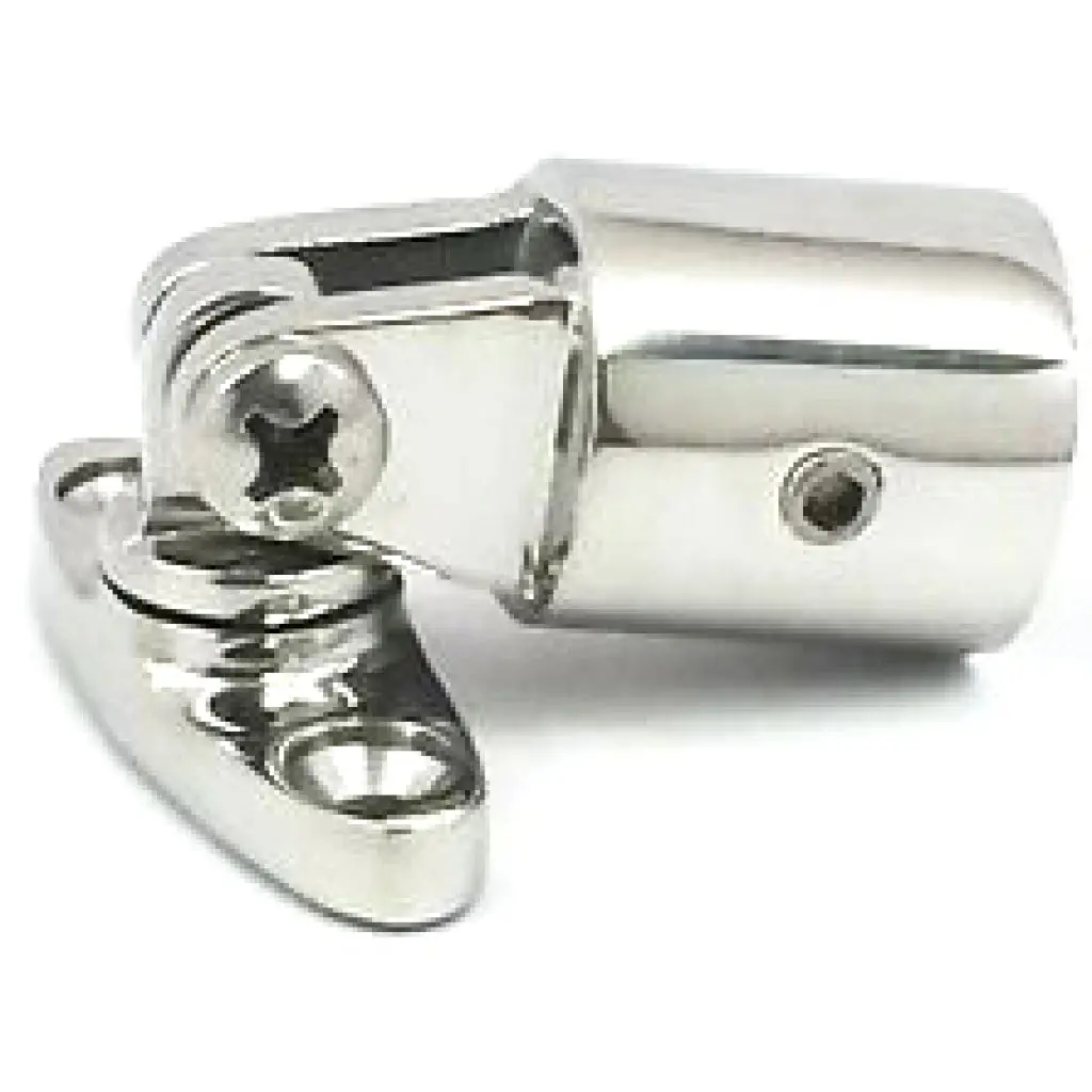 7/8"Stainless Steel Deck Hinge W/ Swivel End 1