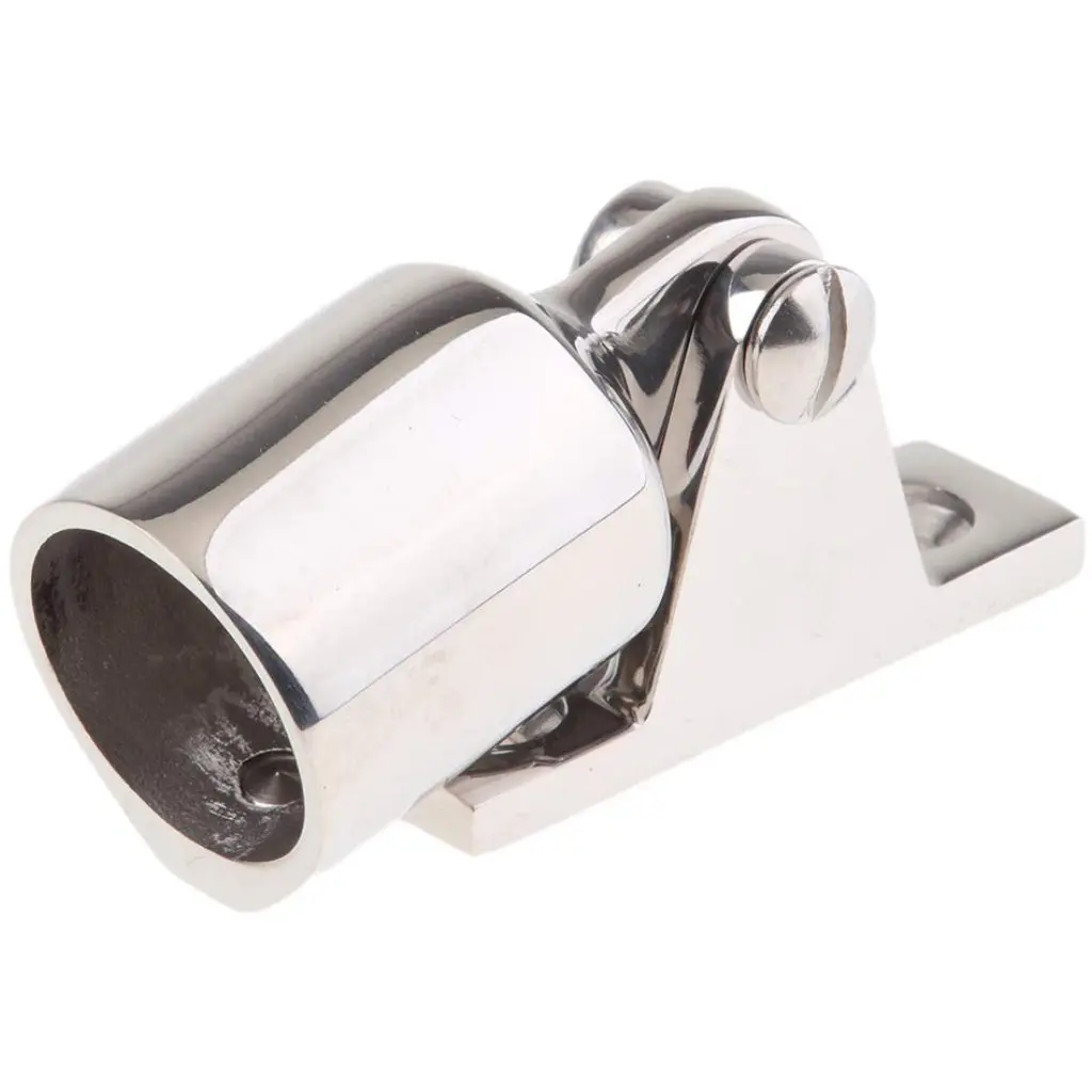 1" Stainless Steel Deck Hinge W/Fixed End 1