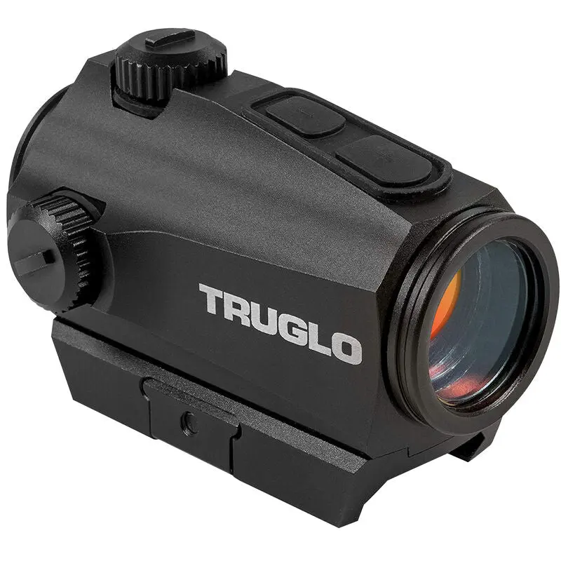 Xxb Truglo Ignite Mini Compact 22Mm Green Dot Sight Green 2 Moa Dot Aaa Battery Low And High Mounts Black Finish 1