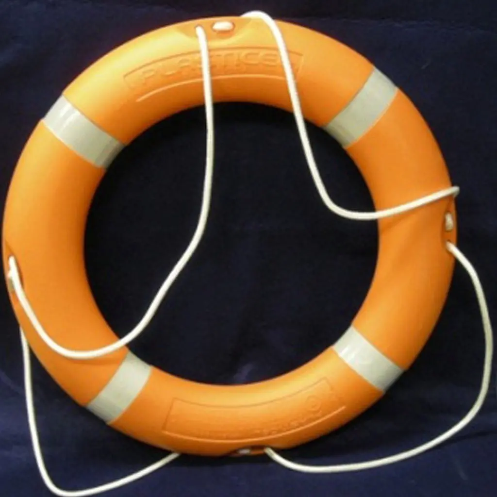 Lifering S.O.L.A.S. Approved  - Orange 710Mm 1