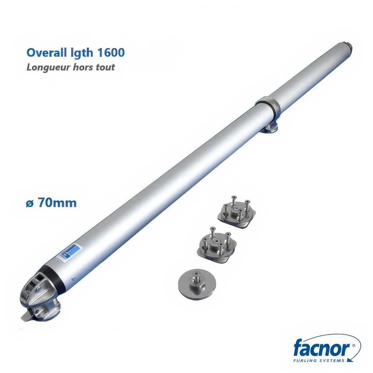 70Mm Bowsprit Aluminum Kit, Facnor 1