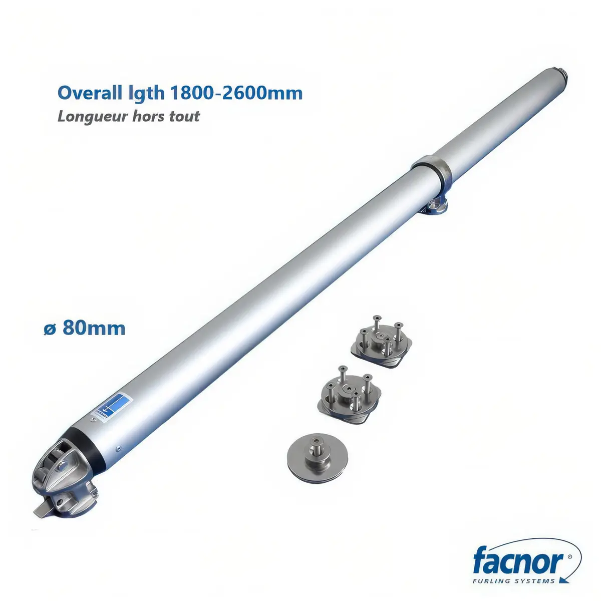 Facnor 80Mm Extended Bow Sprit Kit 1